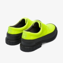 Camper Pix Mens Formal Shoes US-26917 Neon Yellow / Black Online Clearance